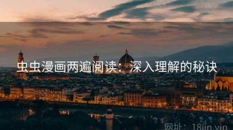 虫虫漫画两遍阅读：深入理解的秘诀
