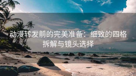 动漫转发前的完美准备：细致的四格拆解与镜头选择